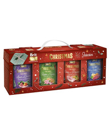 Care Dog Christmas Mono Protein Multipack 4x400g zestaw karm monobiałkowych dla psów