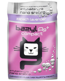 BAZYL Ag+ Compact Lavender 5 l lavendelbentonit för katter