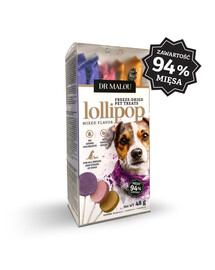 DR MALOU Lollipop Mixed Flavor Lollipops för hundar 48g (6 st)