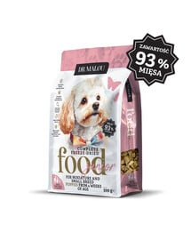 DR MALOU Puppies Liofiliserad mat Anka med getmjölk och äggula 500g torrfoder för valpar