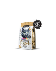 DR MALOU Kitten Liofilizerad mat Kyckling med getmjölk och äggula 500g torrfoder för kattungar