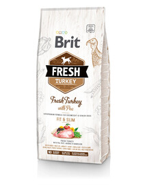 Fresh turkey with pea light fit & slim 12 kg