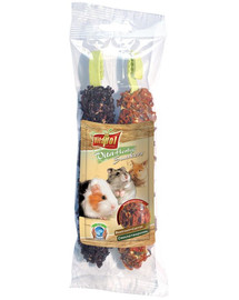 VITAPOL Smakers pour rongeurs et lapins betterave et carotte 2 pcs.