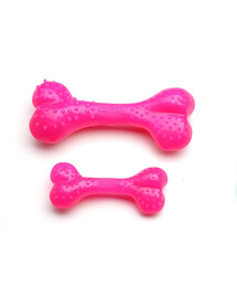COMFY Os dentaire arôme menthe Jouet rose 8,5cm