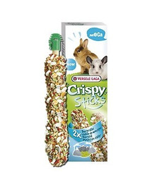 VERSELE-LAGA Mega Sticks Rabbits-Chinchillas "Mountain Valley" pour lapins de compagnie et chinchillas 140 g