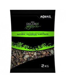 AQUAEL Gravier naturel multicolore 5-10 mm 2kg