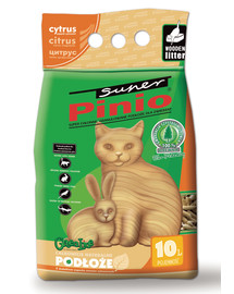 BENEK Super Pinio Citron Litière 10 l