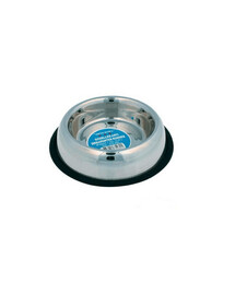 ZOLUX Gamelle en acier inoxydable sur caoutchouc