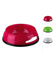 TRIXIE Gamelle en plastique lourd sur support en caoutchouc