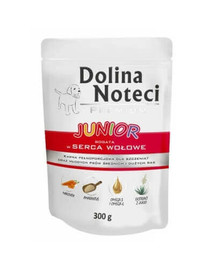 DOLINA NOTECI Premium Junior Bohatá na vepřové srdce 300g