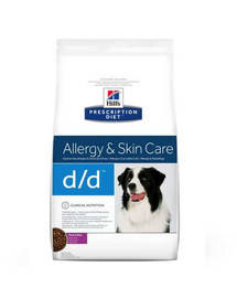 HILL'S Prescription Diet Canine d/d Duck & Rice 12 kg
