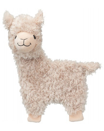 TRIXIE Peluche lama pour chien 40 cm