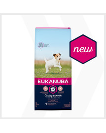EUKANUBA Caring Senior Small Breed Chicken - Chien sénior de petite race riche en poulet - 15kg