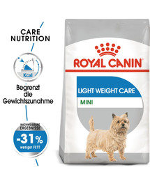 ROYAL CANIN CCN Mini Light Weight Care nourriture sèche pour chiens adultes, petites races avec une tendance à l'embonpoint 16 kg (2 x 8 kg)