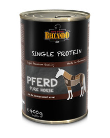 BELCANDO Single Protéin 400 g Pâtée Monoprotéine au cheval