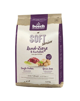 BOSCH Plus Senior - chèvre & pomme de terre pour chiens âgés - 1 kg