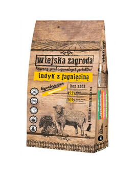 WIEJSKA ZAGRODA Dinde avec agneau 20 kg