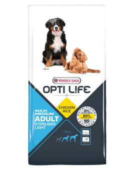 VERSELE-LAGA Adult Light Medium & Maxi pour chiens grands & moyens - poulet 12,5 kg