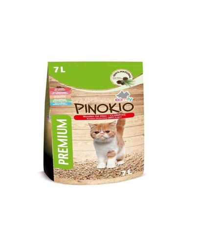 COMFY Pinokio Litière en bois aggloméré 14 L (2x7 L)