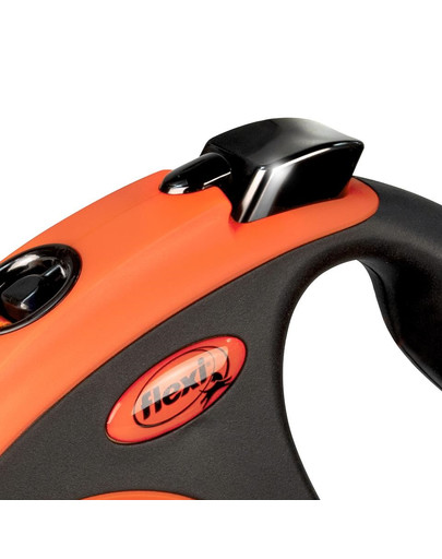 FLEXI Xtreme L Tape 5 m orange longe automatique