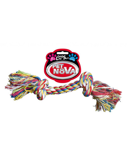 PET NOVA DOG LIFE STYLE Corde en coton 25cm Superdental