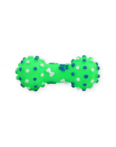 PET NOVA Dog Lifestyle Haltère avec languettes 10.5cm vert