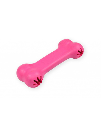 PET NOVA Dog Lifestyle Os à mâcher 11cm, rose, arôme de boeuf