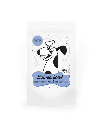 PAKA ZWIERZAKA PEPE Mini Chunkies Guinea Fowl 70 g Friandises à la pintade