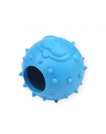 PET NOVA Dog Lifestyle  balle à friandises 6,5cm, bleu, goût menthe