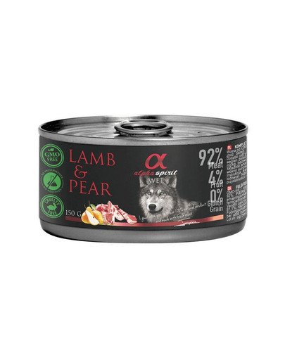 ALPHA SPIRIT Lamb with pear Jagnięcina z gruszką 150 g