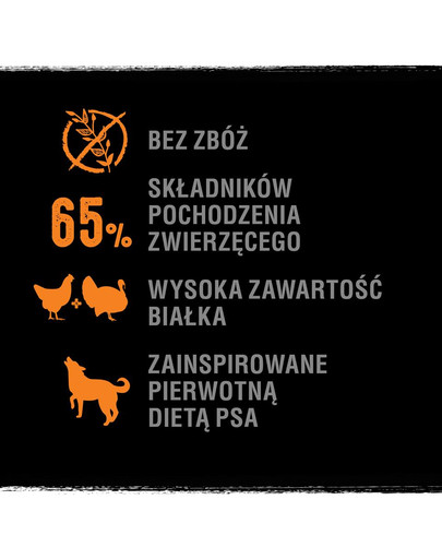 CRAVE puszka 24 x 400g - pasztet z kurczakiem i indykiem (pełnoporcjowa mokra karma bezzbożowa dla dorosłych psów)
