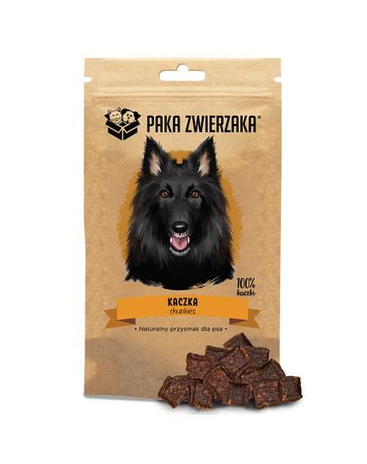 PAKA ZWIERZAKA Chunkies Canard 100% 80 g friandise naturelle pour chien
