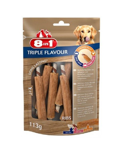 8IN1 Triple Flavour Ribs 6 pièces