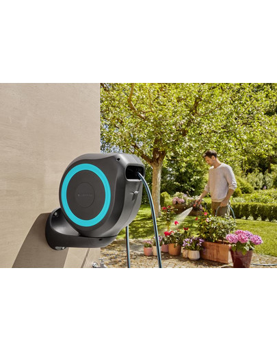 GARDENA Enrouleur mural RollUp M