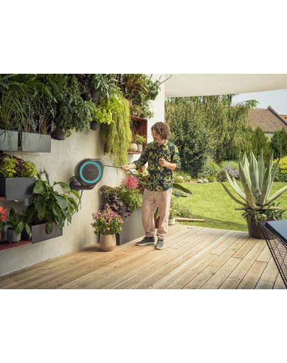 GARDENA Enrouleur mural RollUp M