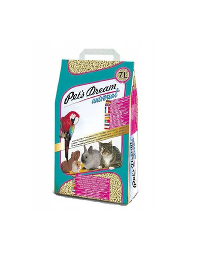 JRS Pet’s Dream Universal - 7 L - litière naturelle en copeaux de bois