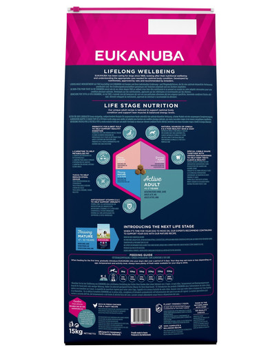 EUKANUBA Adult Medium Breeds Chicken 15 kg