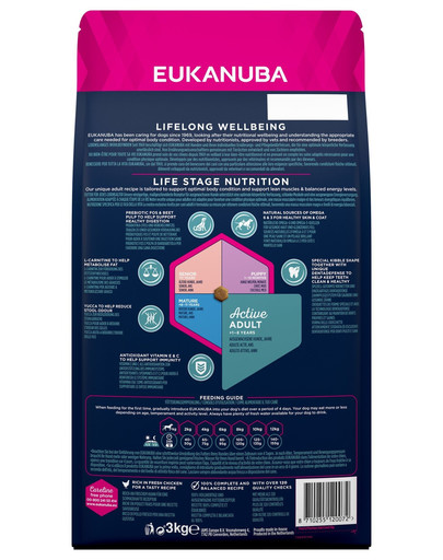 EUKANUBA Adult Small Breeds Chicken 3 kg