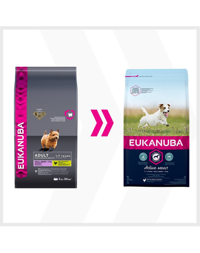 EUKANUBA Adult Small Breeds Chicken 3 kg