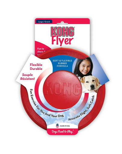 KONG Classic Flyer Fresbee large 23 cm