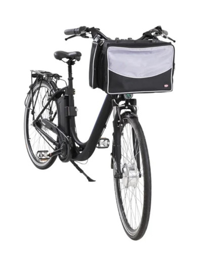 TRIXIE Front-Box per cani, nero/grigio, 41 × 26 × 26 cm