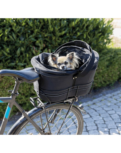 TRIXIE Panier pour vélo pour porte-bagages étroits 29x42x48cm