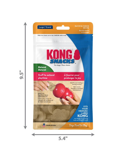 KONG Snacks Baconand Cheese L