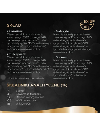 SHEBA Delicacy 80 x 85g  saumon, poisson blanc, thon et morue en gelée