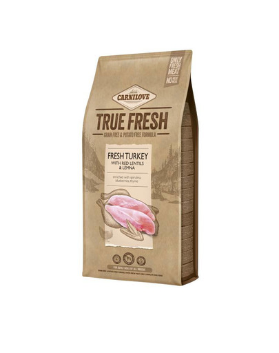 CARNILOVE True Fresh Croquettes à base de dinde pour chiens 11,4 kg