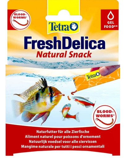 TETRA Freshdelica Bloodworms 48g larves de poissons