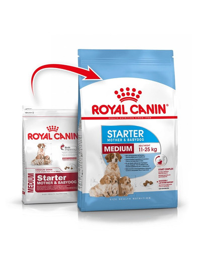 ROYAL CANIN Medium Starter Mother & Babydog 15 kg