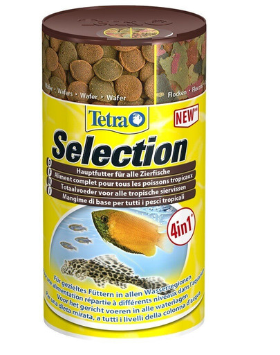 TETRA Selection 250 ml nourriture pour poissons d'aquarium