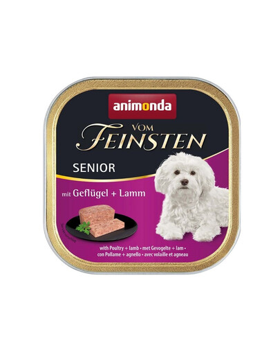 ANIMONDA vom Feinsten Senior Volaille et Agneau 150 g