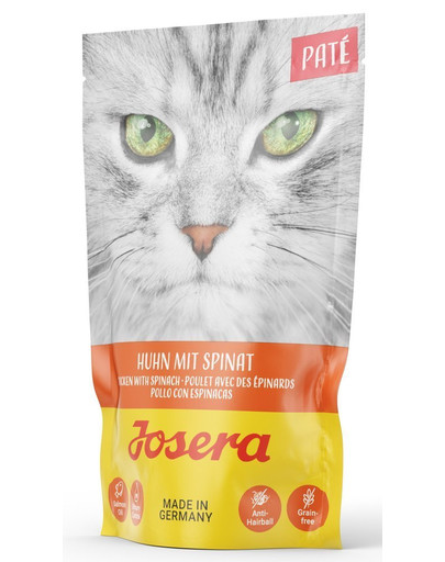 JOSERA Paté Poulet aux épinards 16 x 85 g